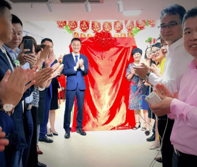 深圳仙客來(lái)靈芝文化館開(kāi)張大吉