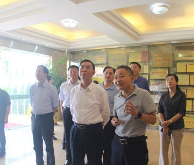 江西省人大常委會委員、省人大監(jiān)察司法委副主任委員何剛一行蒞臨仙客來調(diào)研知識產(chǎn)權(quán)創(chuàng)建工作