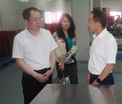 省外辦副主任胡志揚蒞臨仙客來公司調(diào)研
