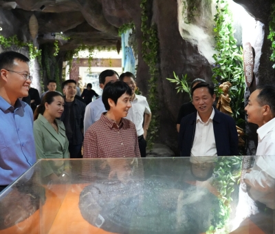 省工商聯(lián)黨組書記樂(lè)文紅一行蒞臨仙客來(lái)走訪調(diào)研