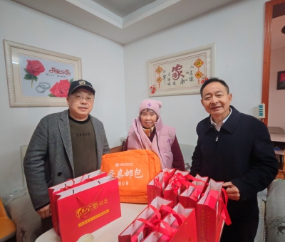 仙客來再次慰問烈士親屬